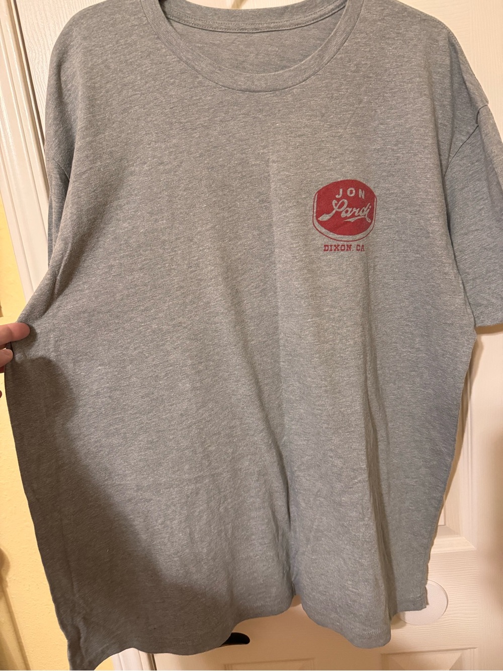 Gray Short-Sleeve Pocket T-Shirt